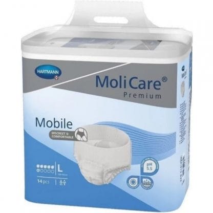 MoliCare Premium Mobile Extra Plus Εσώρουχο Ακράτειας Ημέρας Large (Περ: 100-150cm) 14τμχ
