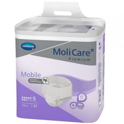 MoliCare Premium Mobile Super Plus Εσώρουχο Ακράτειας Νύχτας Small (Περ: 60-90cm) 14τμχ