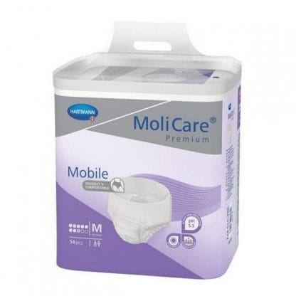 MoliCare Premium Mobile Super Plus Εσώρουχο Ακράτειας Νύχτας Medium(Περ: 80-120cm) 14τμχ