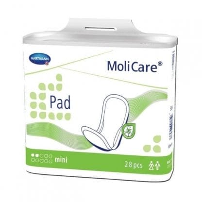 MoliCare Σερβιέτες Ελαφριάς Ακράτειας Unisex Mini 28τμχ