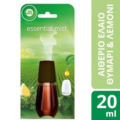 Airwick Essential Mist Ανταλλακτικό Λεμόνι & Θυμάρι 20ml