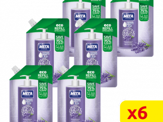 ΜΕΓΑ Κρεμοσάπουνο Hygiene Λεβάντα Ανταλλακτικό 3000ml (6*500ml)