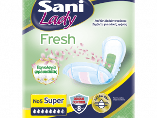 Σερβιέτες Ακράτειας Sani Lady Fresh Super Nο5 20Τεμ