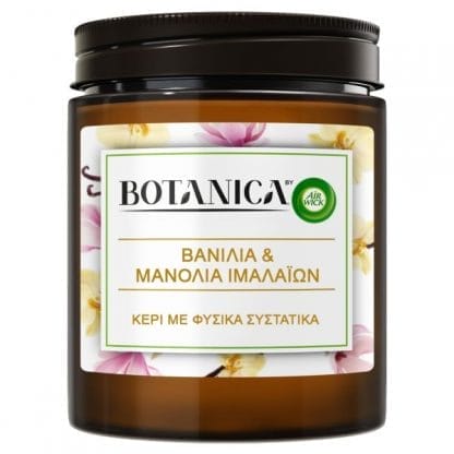 Airwick Botanica Κερί Βανίλια & Μανόλια Ιμαλαίων 205γρ