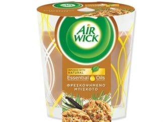 Airwick Αρωματικό Κερί Φρεσκοψημένο Μπισκότο 105γρ