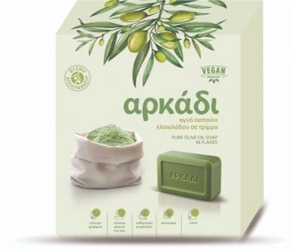 Αρκάδι Classic Τρίμμα Πράσινου Σαπουνιού Για Όλες Τις Οικιακές Χρήσεις 500gr