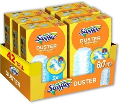Swiffer Duster Ανταλλακτικά Φτερά Ξεσκονίσματος 42τεμ(7τεμ*6)