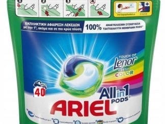 Ariel Allin1 Pods Touch Of Lenor Color 40τμχ