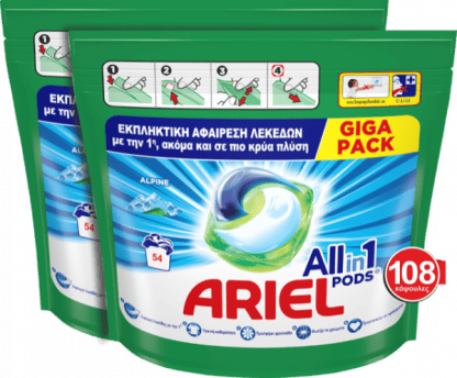 Ariel Allin1 Pods Alpine 108τμχ