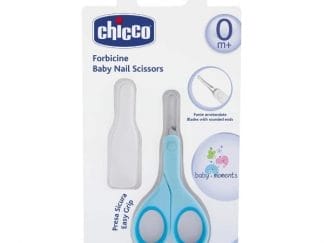 Chicco Ψαλιδάκι Aσφαλείας Mε Θήκη ΓΑΛΑΖΙΟ 0M +