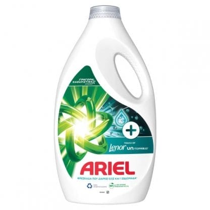 Ariel Υγρό Πλυντηρίου Ρούχων Touch Of Lenor Unstoppables 43μεζ.