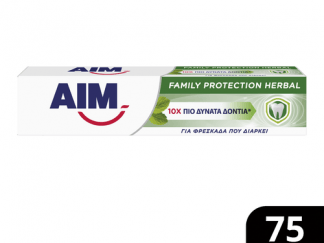 AIM Οδοντόκρεμα Family Protect Herbal 75ml