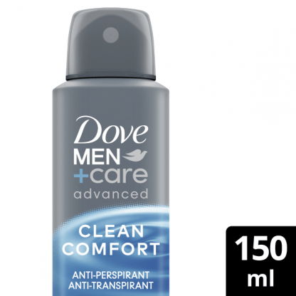 Dove Deo Men Αποσμητικό Spray Advanced Clean Comfort 150ml