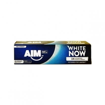 AIM Οδοντόκρεμα White Now 75ml