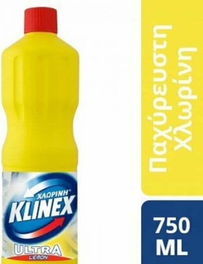 Klinex Χλωρίνη Ultra Protection Lemon 750ml