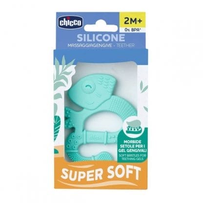 Chicco Κρίκος Οδοντοφυΐας Σιλικόνη Neutral 2Μ+