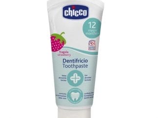 Chicco Οδοντόκρεμα Με Φθόριο Γεύση Φράουλα 12M+, 50ml