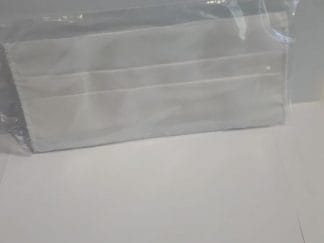 Μάσκα Προσώπου Yφασμάτινη Πολλαπλών χρήσεων Άσπρη 1τεμ