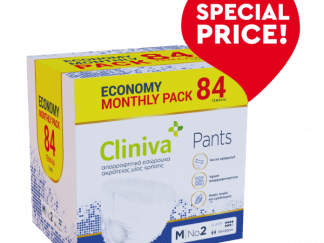 Cliniva Pants Εσώρουχο Ακράτειας No2 Medium 70-120cm 84τμχ (6*14)