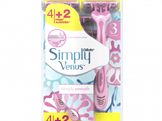 Gillette Simply Venus 3 Ξυραφάκια Μιάς Χρήσης (4+2 Δώρο)