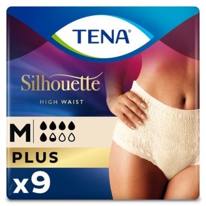 TENA Silhouette Plus Κρεμ Medium 9 τμχ
