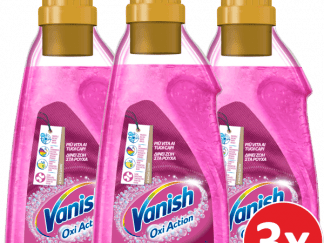 Vanish Ενισχυτικό Πλύσης Χωρίς Χλώριο Υγρό Pink Gel 3*750ml