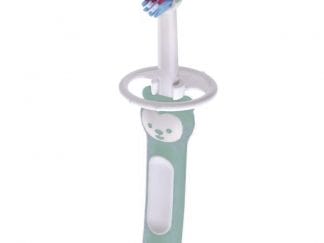Mam Baby's Brush Βρεφική Οδοντόβουρτσα με Μαλακές Τρίχες 6m+, 1 Τεμάχιο, Κωδ 606 - Τιρκουάζ