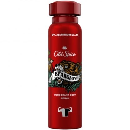 Old Spice Bearglove Deodorant Body Spray Ανδρικό Αποσμητικό Spray Σώματος 150ml