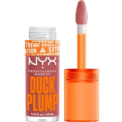Nyx Professional Makeup Duck Plump Extreme Sensation Plumping Gloss Lip Gloss με Πικάντικο Τζίντζερ για Σαρκώδη Χείλη 7ml - 03 Nude Swings