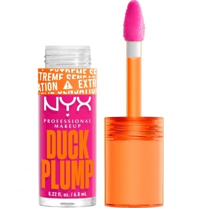 Nyx Professional Makeup Duck Plump Extreme Sensation Plumping Gloss Lip Gloss με Πικάντικο Τζίντζερ για Σαρκώδη Χείλη 7ml - 12 Bubblegum Bae