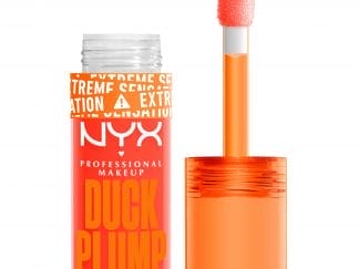 Nyx Professional Makeup Duck Plump Extreme Sensation Plumping Gloss Lip Gloss με Πικάντικο Τζίντζερ για Σαρκώδη Χείλη 7ml - 13 Peach Out