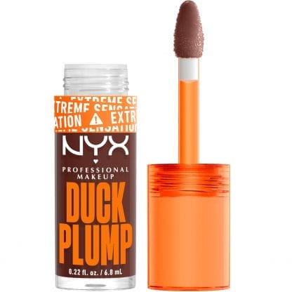 Nyx Professional Makeup Duck Plump Extreme Sensation Plumping Gloss Lip Gloss με Πικάντικο Τζίντζερ για Σαρκώδη Χείλη 7ml - 15 Twice the Spice