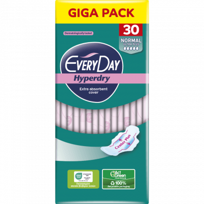 Σερβιέτες EveryDay Hyperdry NORMAL Ultra Plus Center Plus 30τμχ