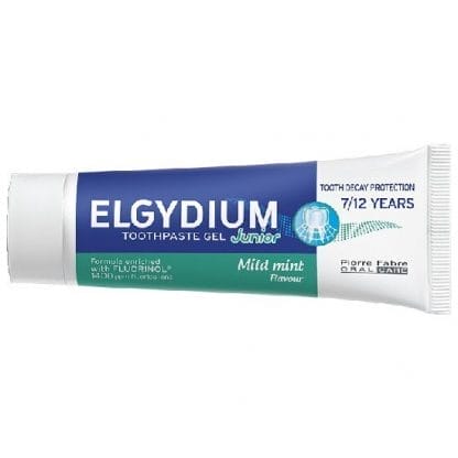 ELGYDIUM Οδοντόκρεμα Junior Mild Mint 7+ χρονών 50ml