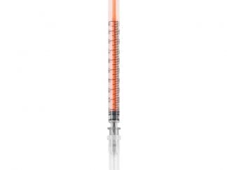 Pic Insulin U-100 Sterile Syringe with Needle 1ml 27g x 12,7mm Αποστειρωμένη Σύριγγα Ινσουλίνης με Βελόνα 1 Τεμάχιο