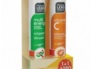 PHARMALEAD Multi Energy 20 Aναβράζοντα Δισκία & Vitamin C 1000mg 20 Aναβράζοντα Δισκία