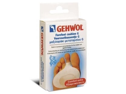GEHWOL Μαξιλαράκια Metatarsal Cushion G με Gel για το Μετατάρσιο Small 2τεμάχια