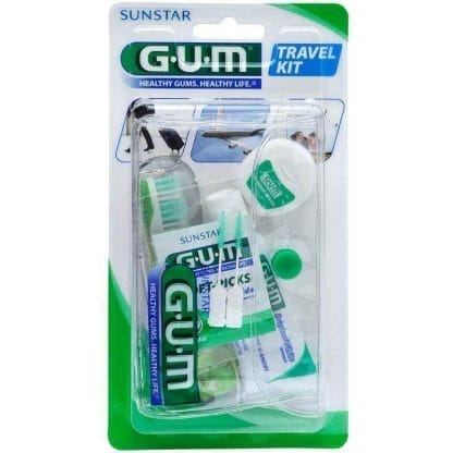 Gum Travel Kit 1 Τεμάχιο Κωδ 156 - Πράσινο,Set Ταξιδιού Στοματικής Υγιεινής