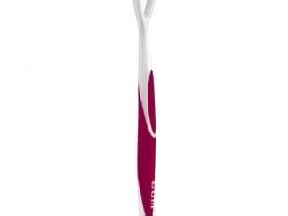 Gum Tongue Cleaner Double Blade Κόκκινος Καθαριστής Γλώσσας με Διπλή Δράση 1 Τεμάχιο, Κωδ 760