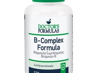 Doctor's Formulas B-Complex Formula Συμπλήρωμα Διατροφής με Βιταμίνες του Συμπλέγματος Β για Ενέργεια - Τόνωση του Οργανισμού 120tabs