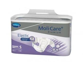 MoliCare Premium Slip Elastic Πάνες Ακράτειας Νύχτας Small (Περ: 70-90cm) 26τμχ