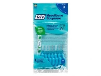 TEPE Μεσοδόντια Βουρτσάκια 0.6mm Μπλε 8 Τεμάχια