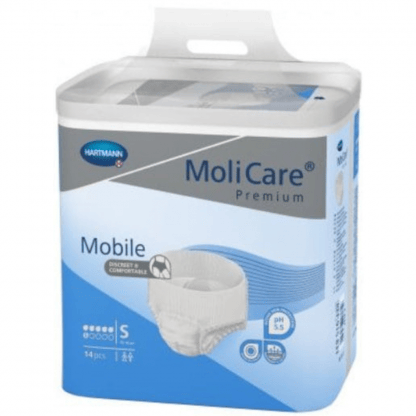 MoliCare Premium Mobile Extra Plus Εσώρουχο Ακράτειας Ημέρας Small (Περ: 60-90cm) 14τμχ