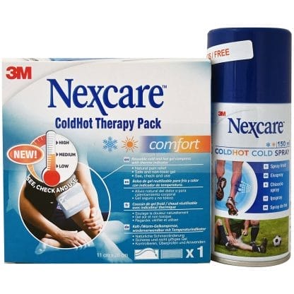 3M Nexcare Coldhot Πακέτο Προσφοράς Comfort Therapy Pack 1 Τεμάχιο & Δώρο Cold Ψυκτικό Spray 150ml