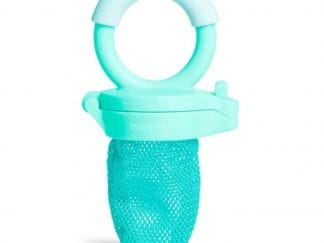 Munchkin Fresh Food Feeder 6m+ Tirquoise 11087 Πιπίλα Ταΐσματος με Προστατευτικό Δίχτυ Τιρκουάζ Χρώμα 1 Τεμάχιο