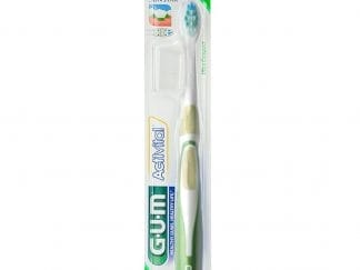Gum ActiVital Compact Soft Toothbrush Πράσινη Οδοντόβουρτσα με Μαλακές Ίνες & Μικρή Κεφαλή 1 Τεμάχιο, Κωδ 581