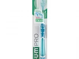 Gum Pro Soft Toothbrush Μεσαίας Σκληρότητας Χειροκίνητη Οδοντόβουρτσα για Βαθύ Καθαρισμό & Αφαίρεση της Πλάκας 1 Τεμάχιο, Κωδ 528 - Γαλάζιο