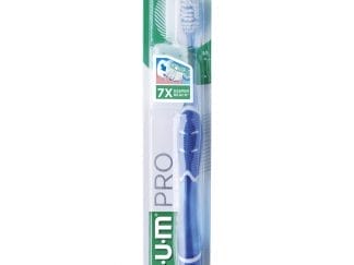Gum Pro Soft Toothbrush Κωδ 525 Μαλακή Χειροκίνητη Οδοντόβουρτσα για Βαθύ Καθαρισμό & Αφαίρεση της Πλάκας, 1 Τεμάχιο - Μπλε