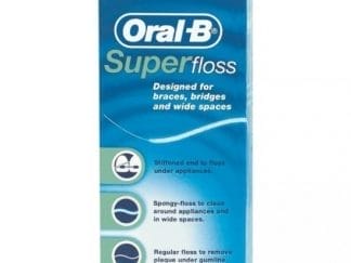 ORAL-B Οδοντικό Nήμα Super Floss 50m 1 Τεμάχιο