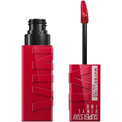 Maybelline Superstay Vinyl Ink Υγρό Κραγιόν με Vinyl Τελείωμα για Χείλη με Έντονο Χρώμα & Διάρκεια 1 Τεμάχιο - 50. Wicked